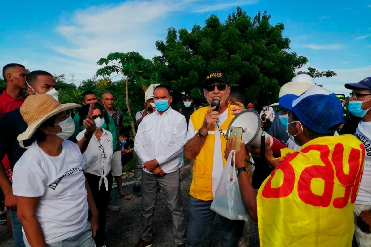 “Voy a prestar la plata para construirles el alcantarillado”: Dau a Bayunca