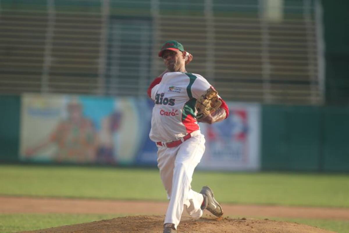 El lanzador Dumas García ganó el primer juego para los Indios. Óscar Díaz Acosta-El Universal