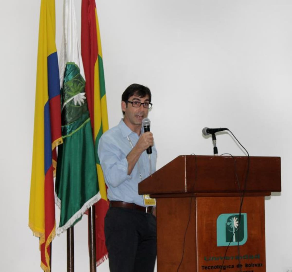 Concas estuvo en Cartagena para asistir como ponente a II International Conference in Economics, Management and Accounting ICEMA – 2014, organizado por la UTB. //CORTESÍA