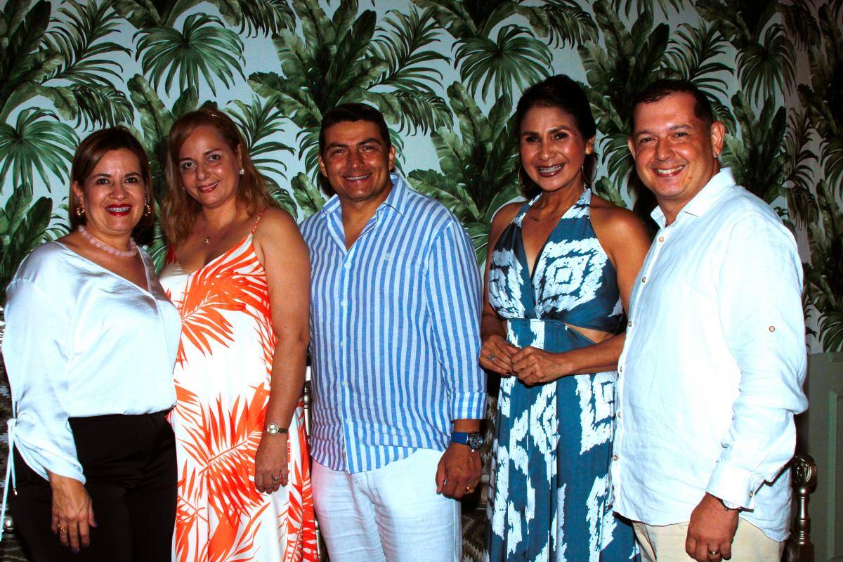 Paola Lesmes, Dorys Rendón, Sergio Londoño Sierra, Nataly Bru y Álvaro Jiménez.