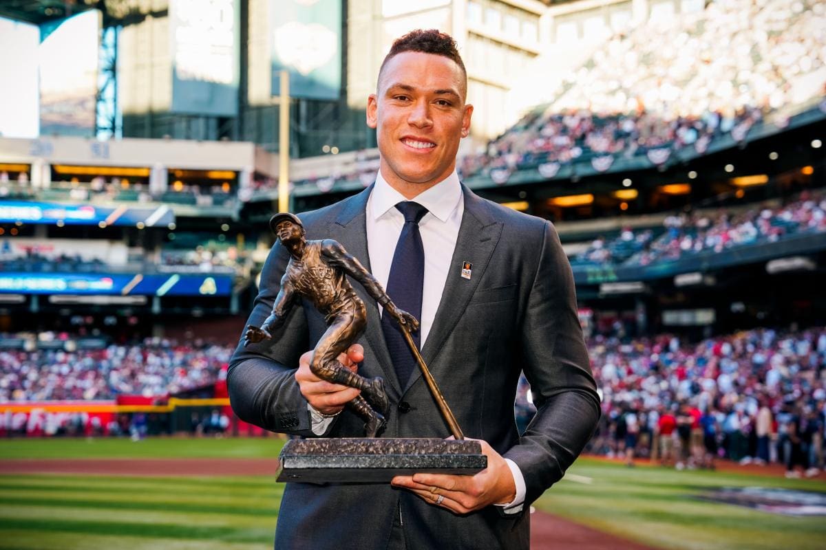 Aaron Judge gana el Premio Roberto Clemente por su filantropía