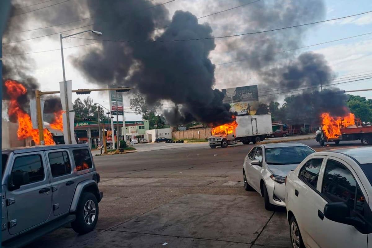 Presunta captura de hijo del Chapo en México desata violencia en Culiacán