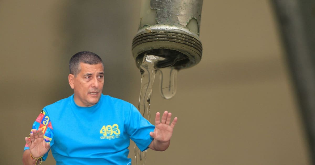 Alcalde Dumek Turbay demandó a Aguas de Cartagena: esto es lo que exige