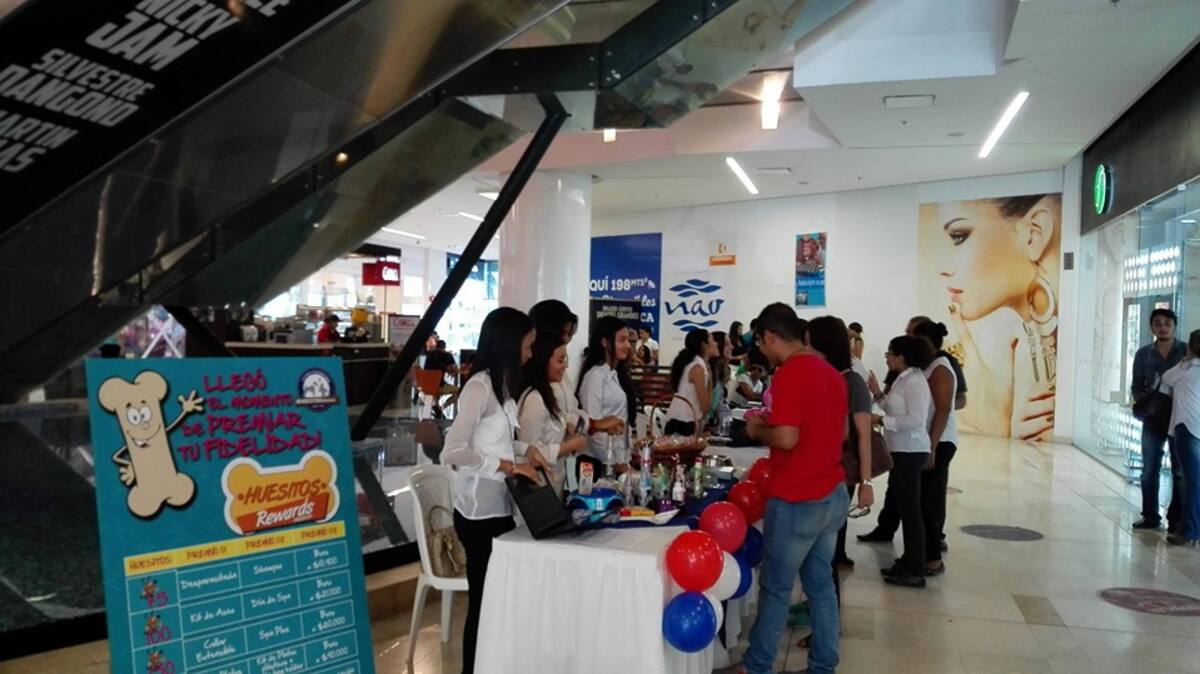 La IFeriaCom se realizó en el centro comercial Nao. Cortesía