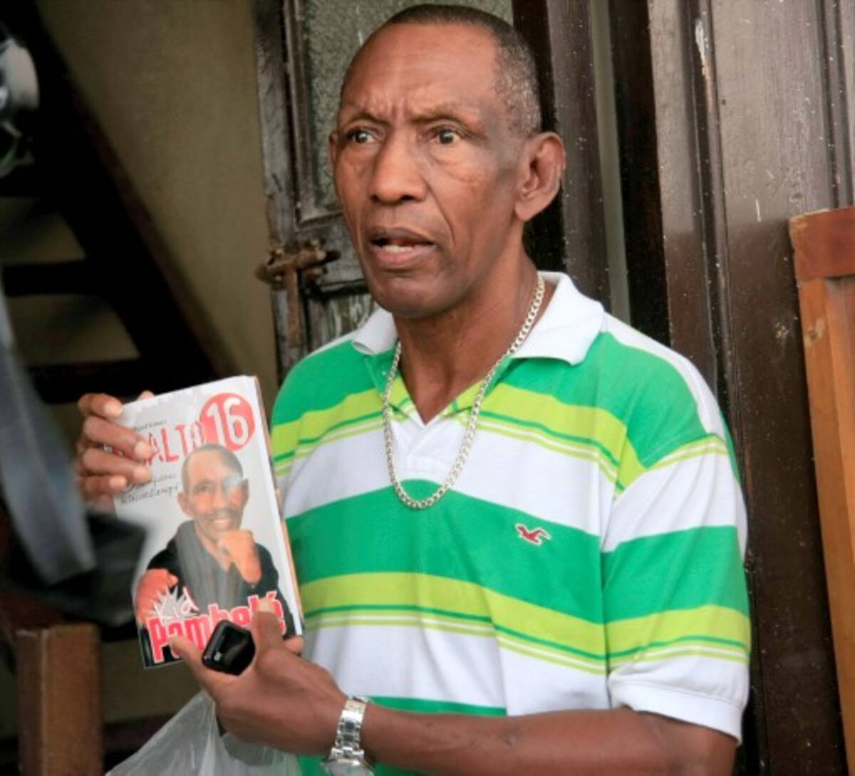 El ex campeón Mundial paleqnquero Antonio Cervantes.