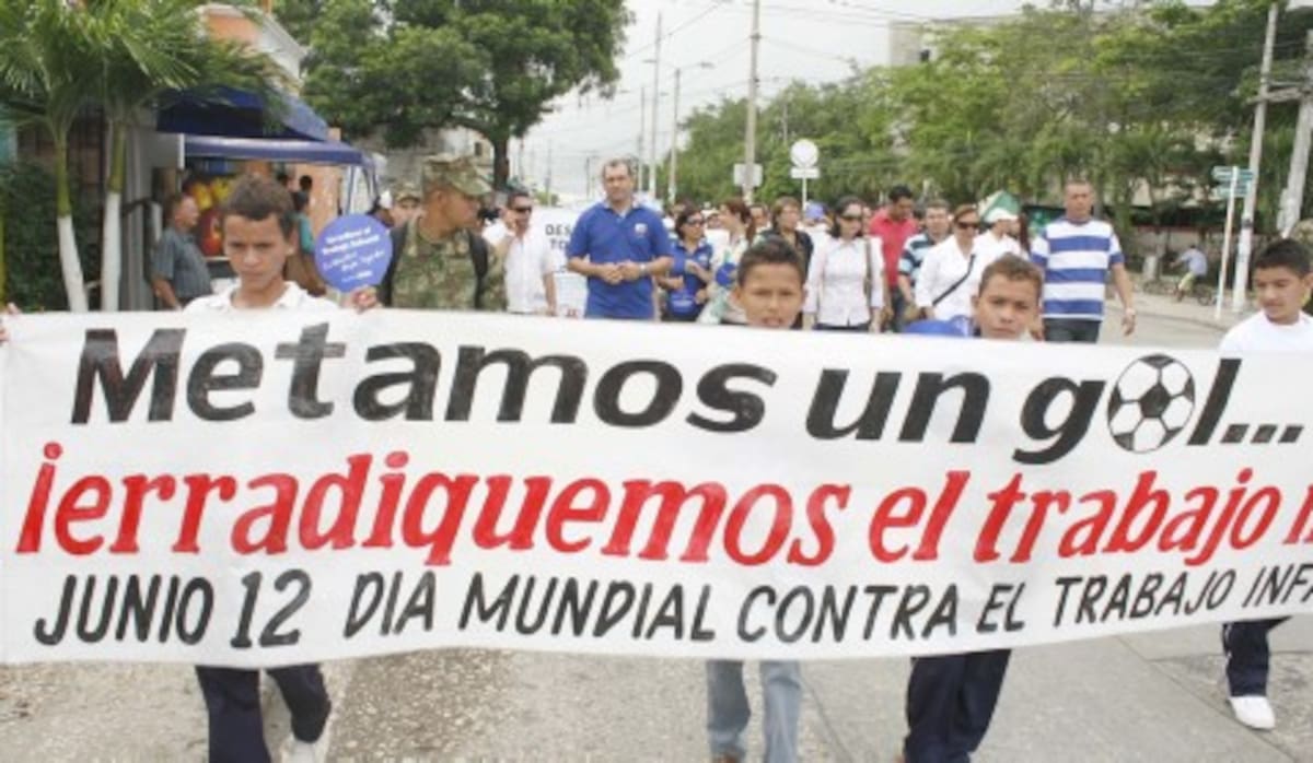 Hoy se celebra el Día Mundial contra el Trabajo Infantil.