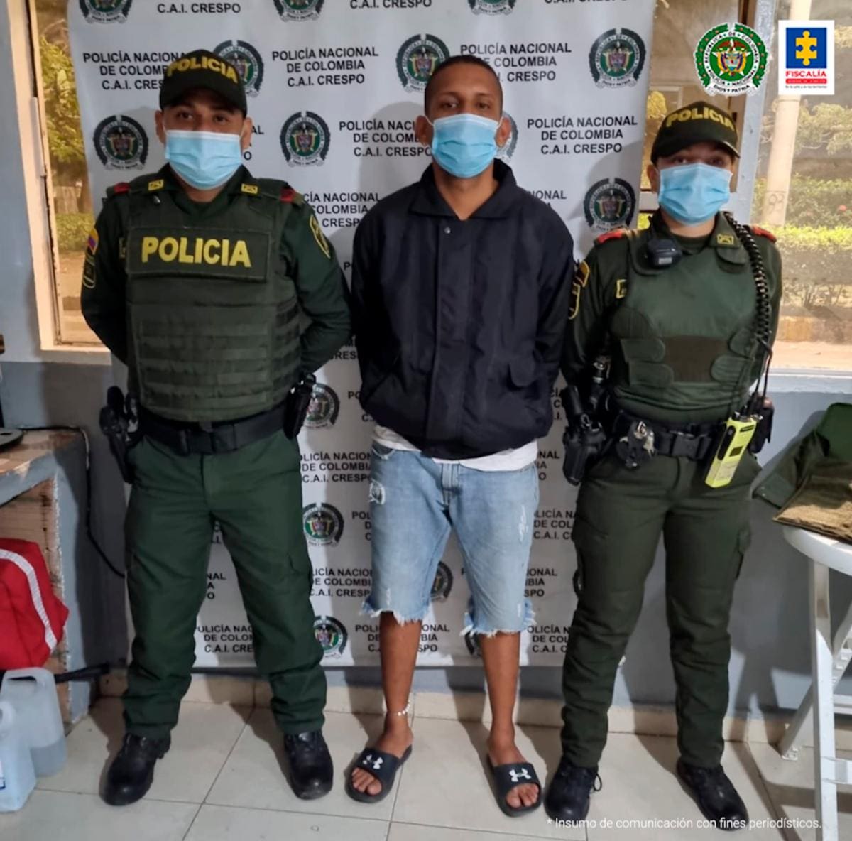 Witfeeth Filoth Manuel estaría implicado en un robo en el sector Tesca.