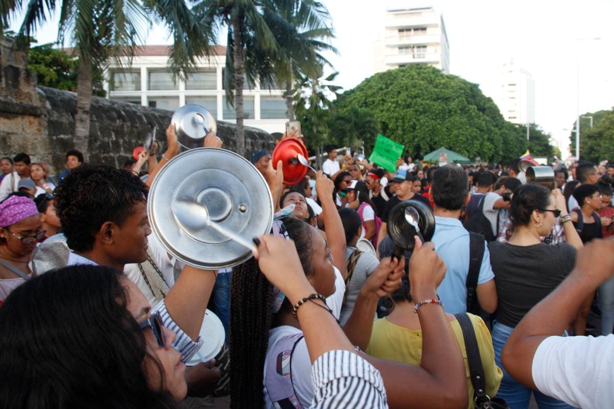Cartagena se unirá al cacerolazo nacional del próximo 21 de enero