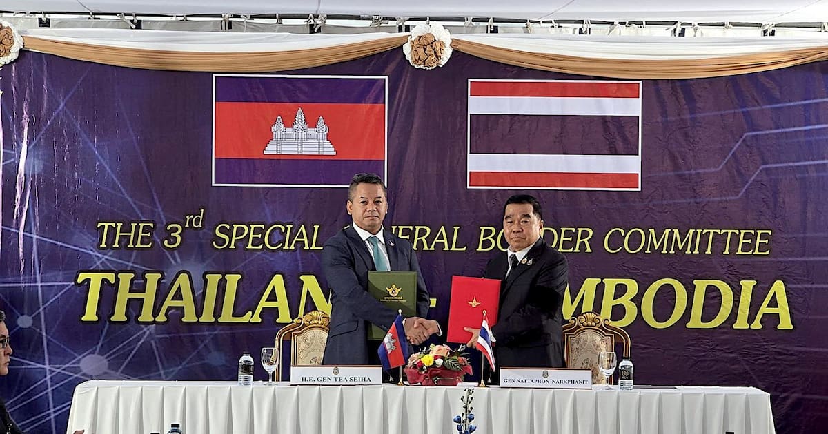 Tailandia y Camboya pactan cese al fuego tras 20 días de choques fronterizos