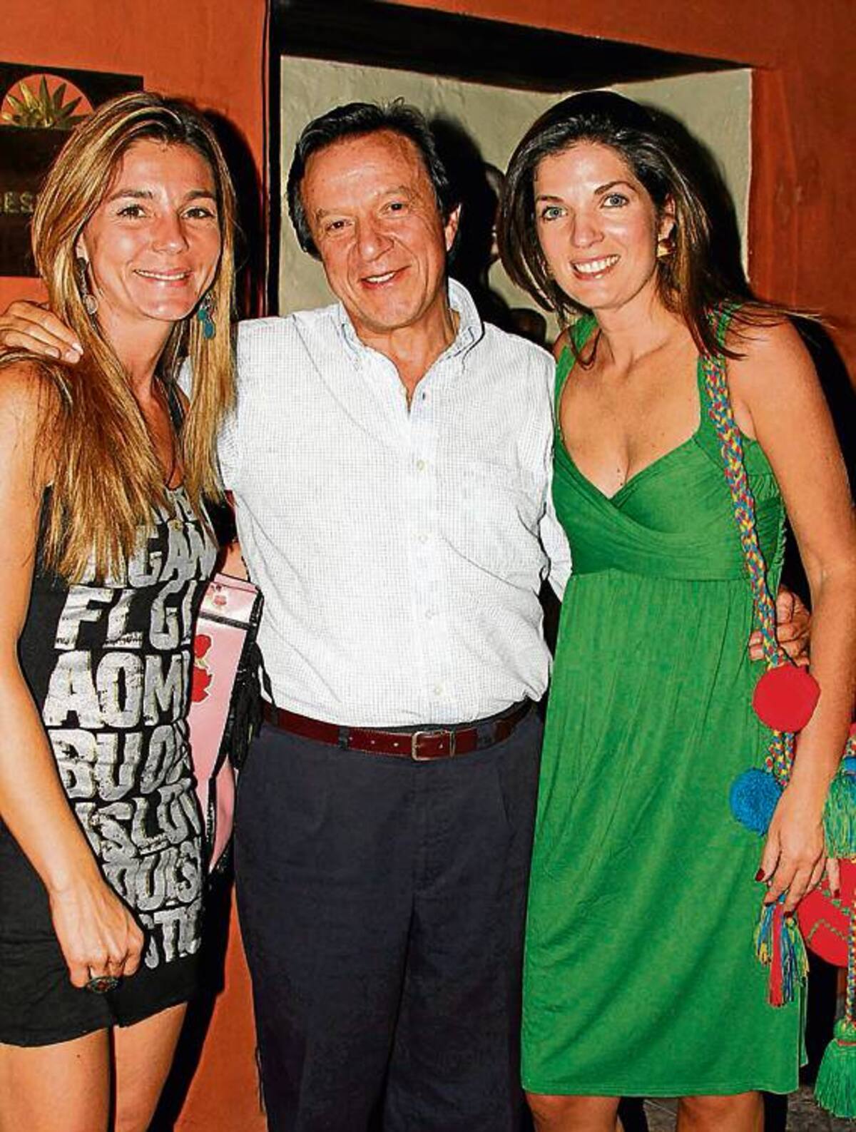 Claudia García, Pablo Laserna y Alexandra Pumarejo. fotos Maruja Parra/El Universal/