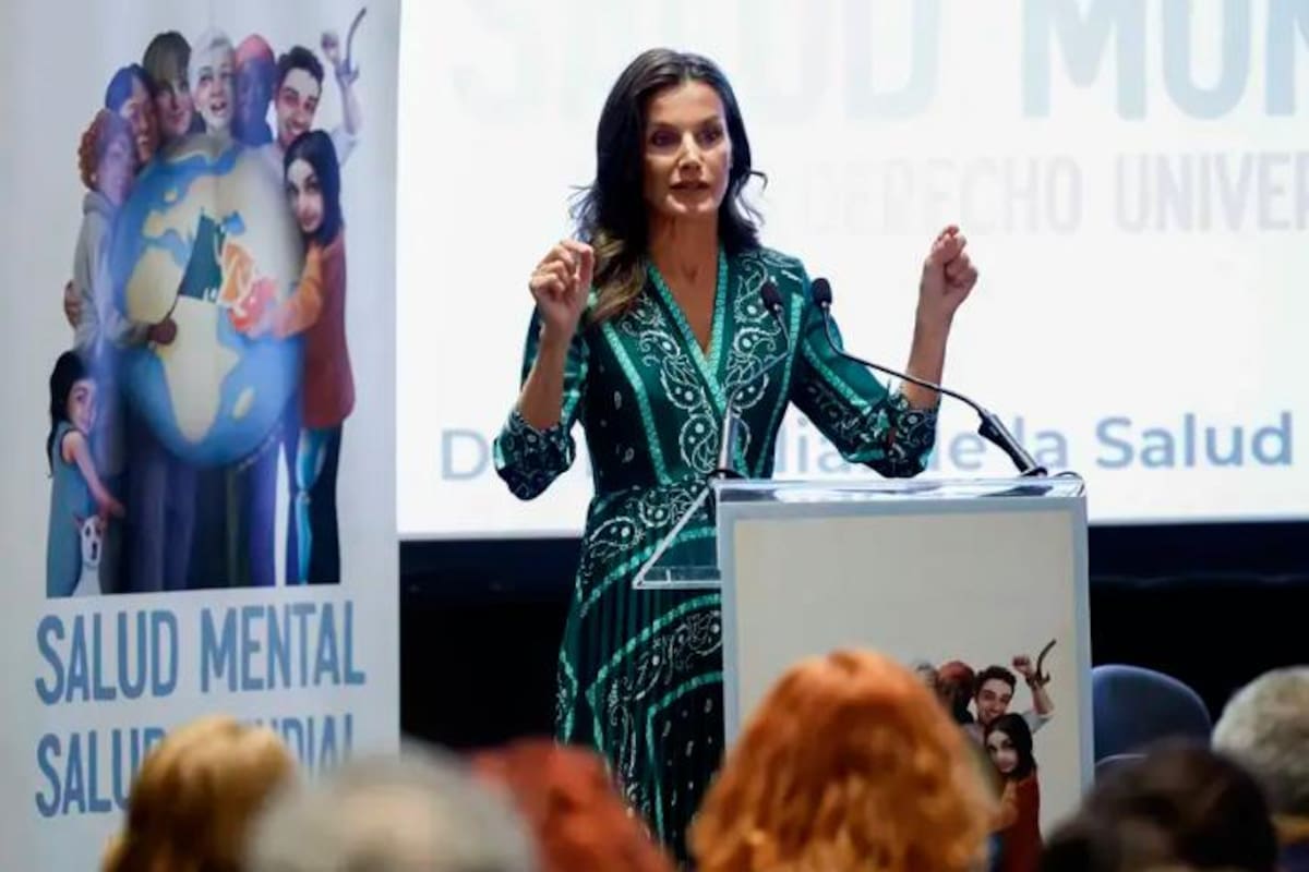 La reina Letizia de España “rapea” para concienciar sobre la salud mental