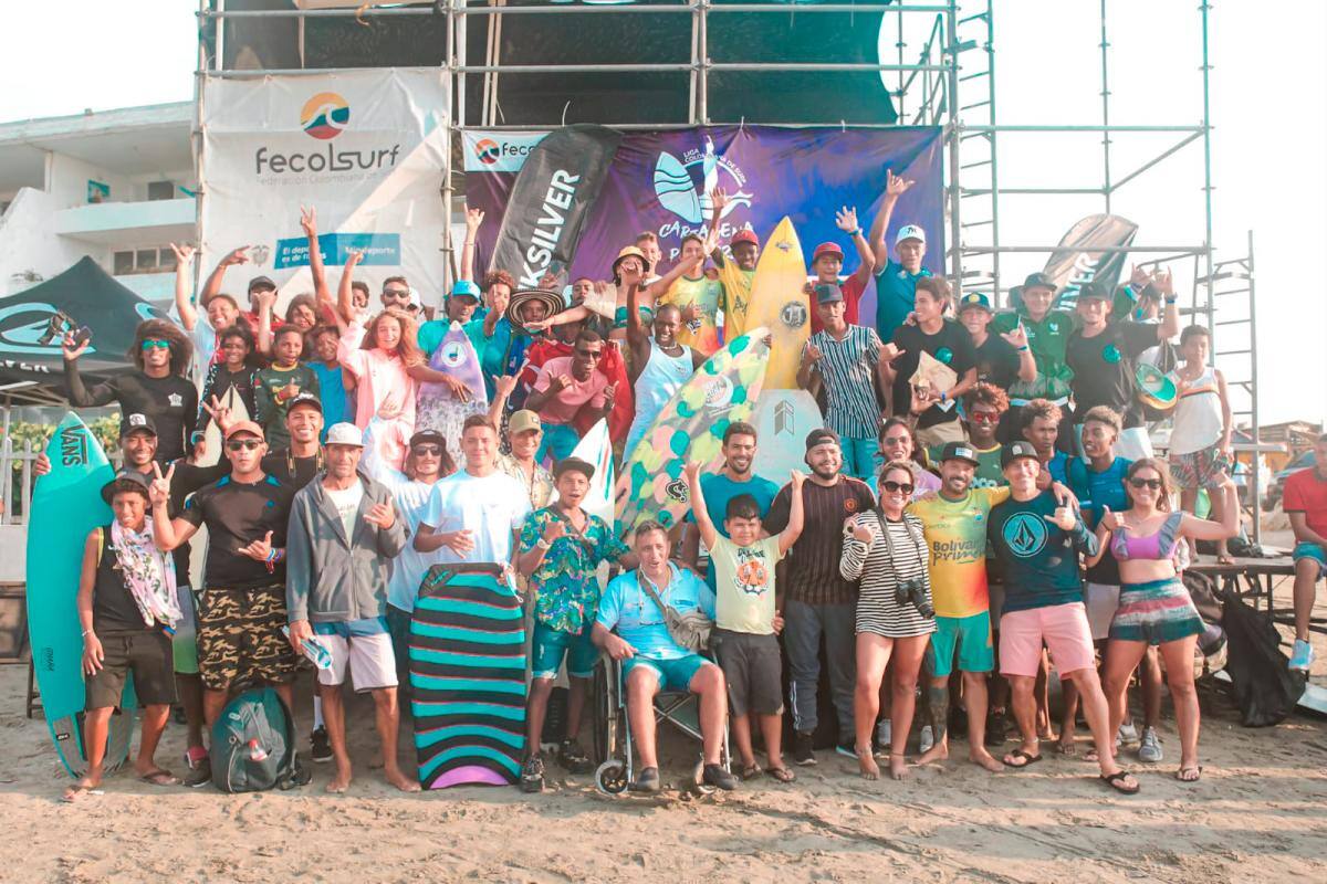 Bolívar dio seis oros en el Torneo Nacional de Surf en Cartagena