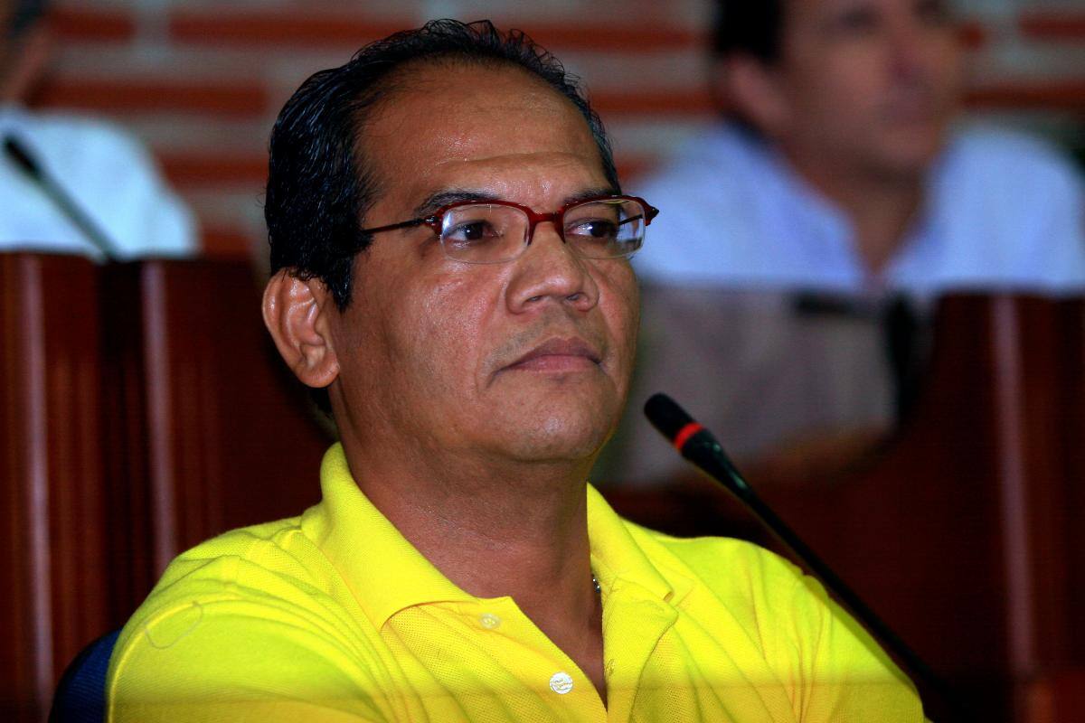 Edison Lucio Torres, líder del comité Pacto Heroico.