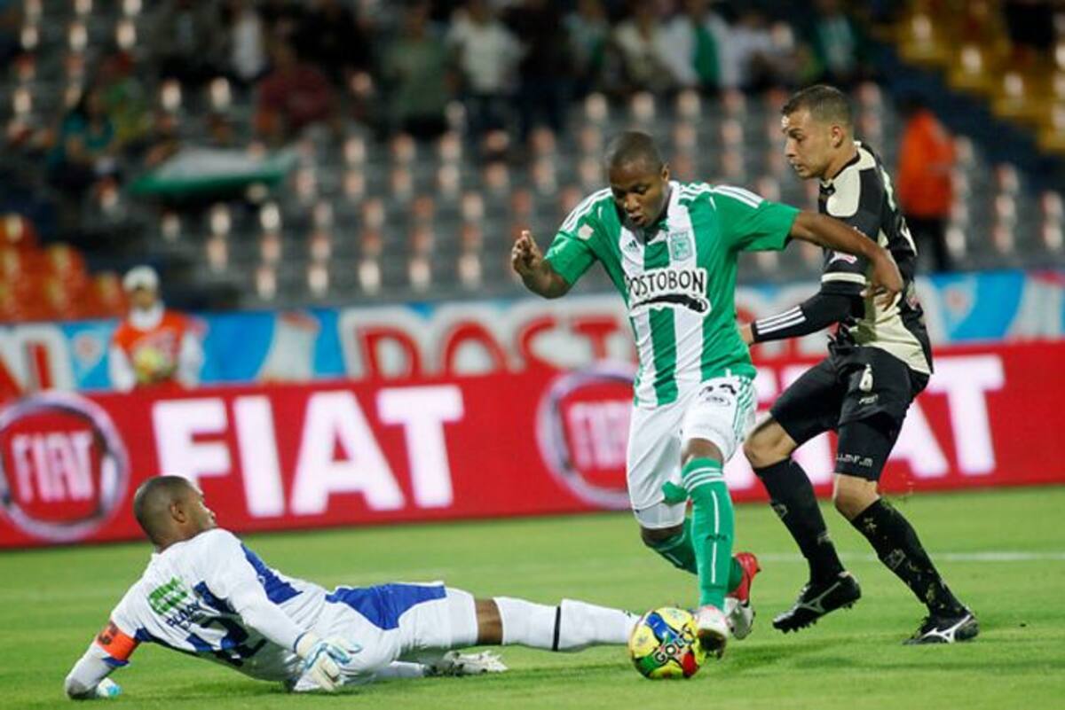 Nacional derrotó 1-0 a las Águilas Doradas y llegó al tercer lugar del Grupo B con 6 unidades. COLPRENSA