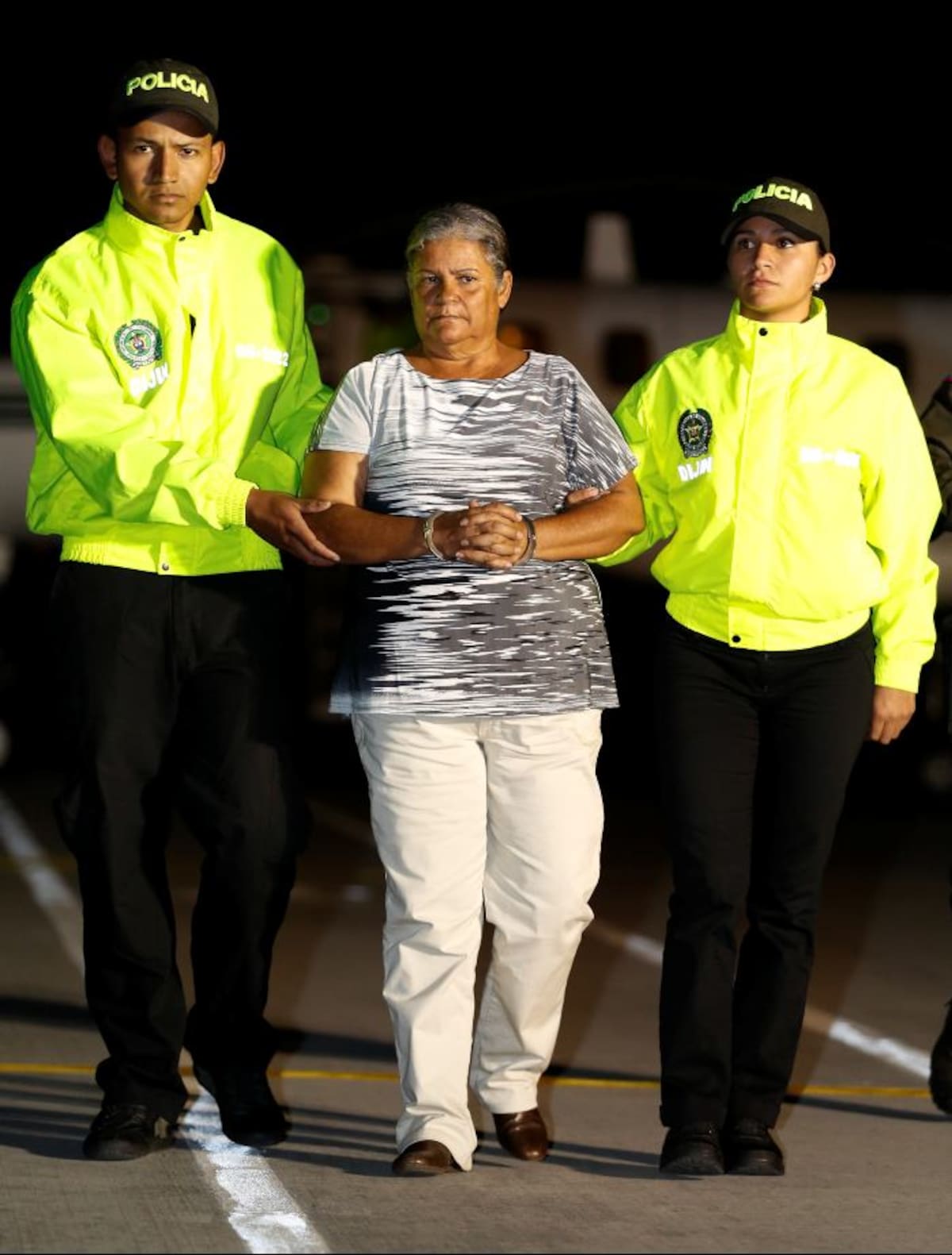Sor Teresa Gómez, capturada. AP
