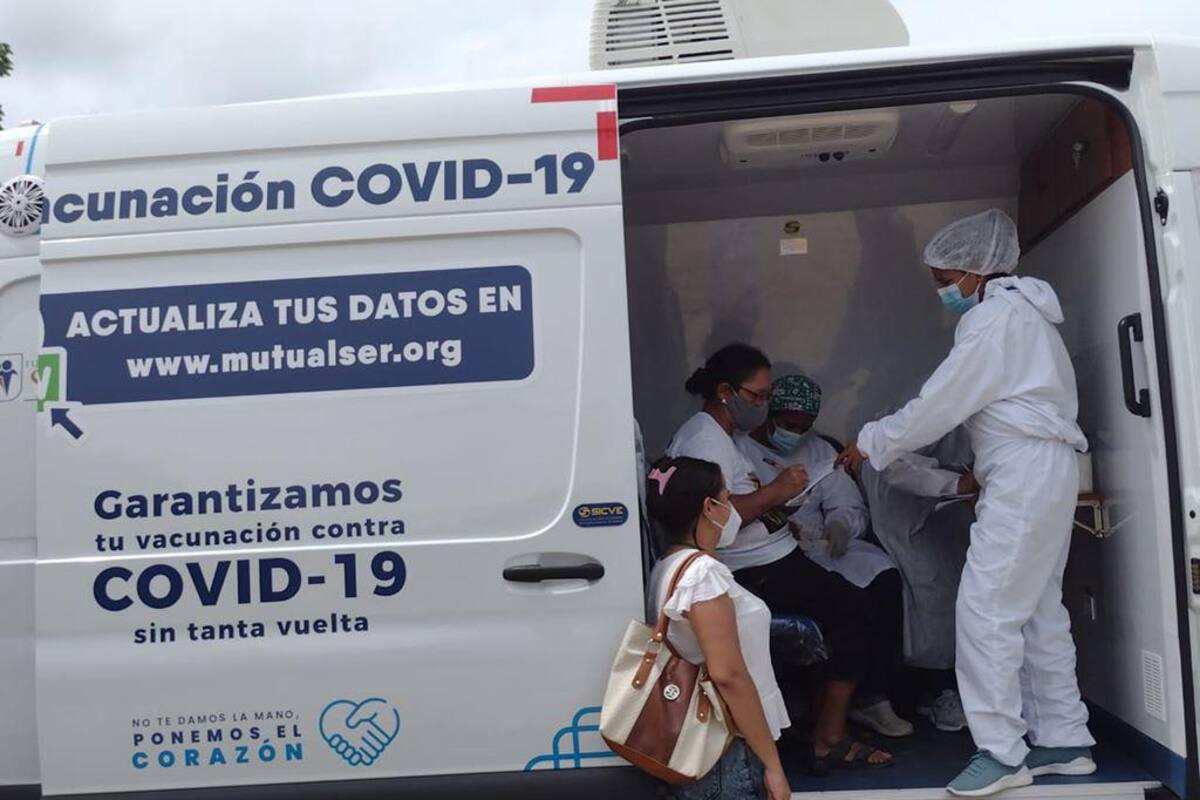 En Sucre avanza vacunación móvil en zonas rurales
