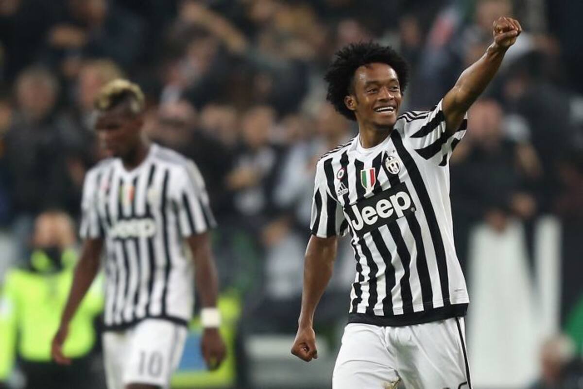 Juan Guillermo Cuadrado le dio la victoria a Juventus. AFP MARCO BERTORELLO