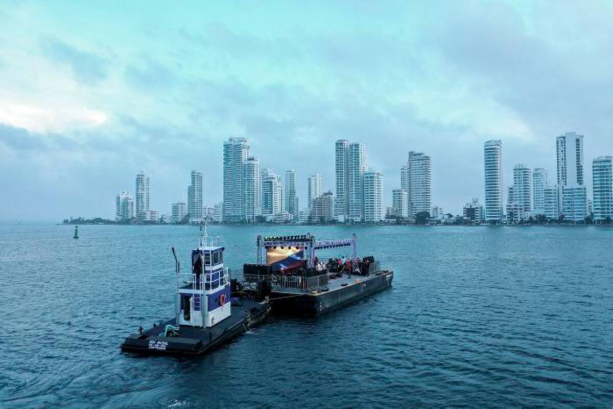 Así se organizó el espectacular concierto en la Bahía de Cartagena