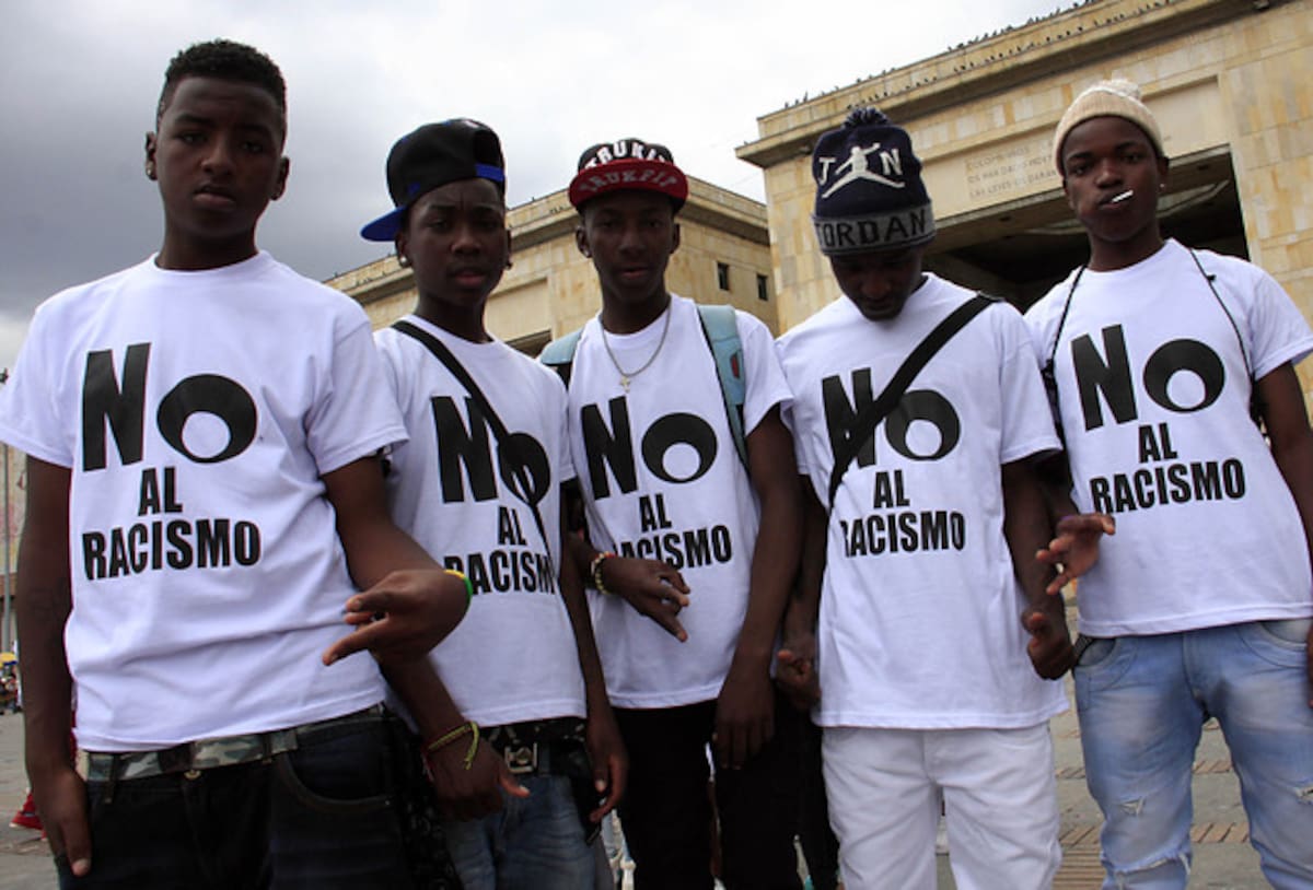 Manifestaciones de la comunidad afro. COLPRENSA