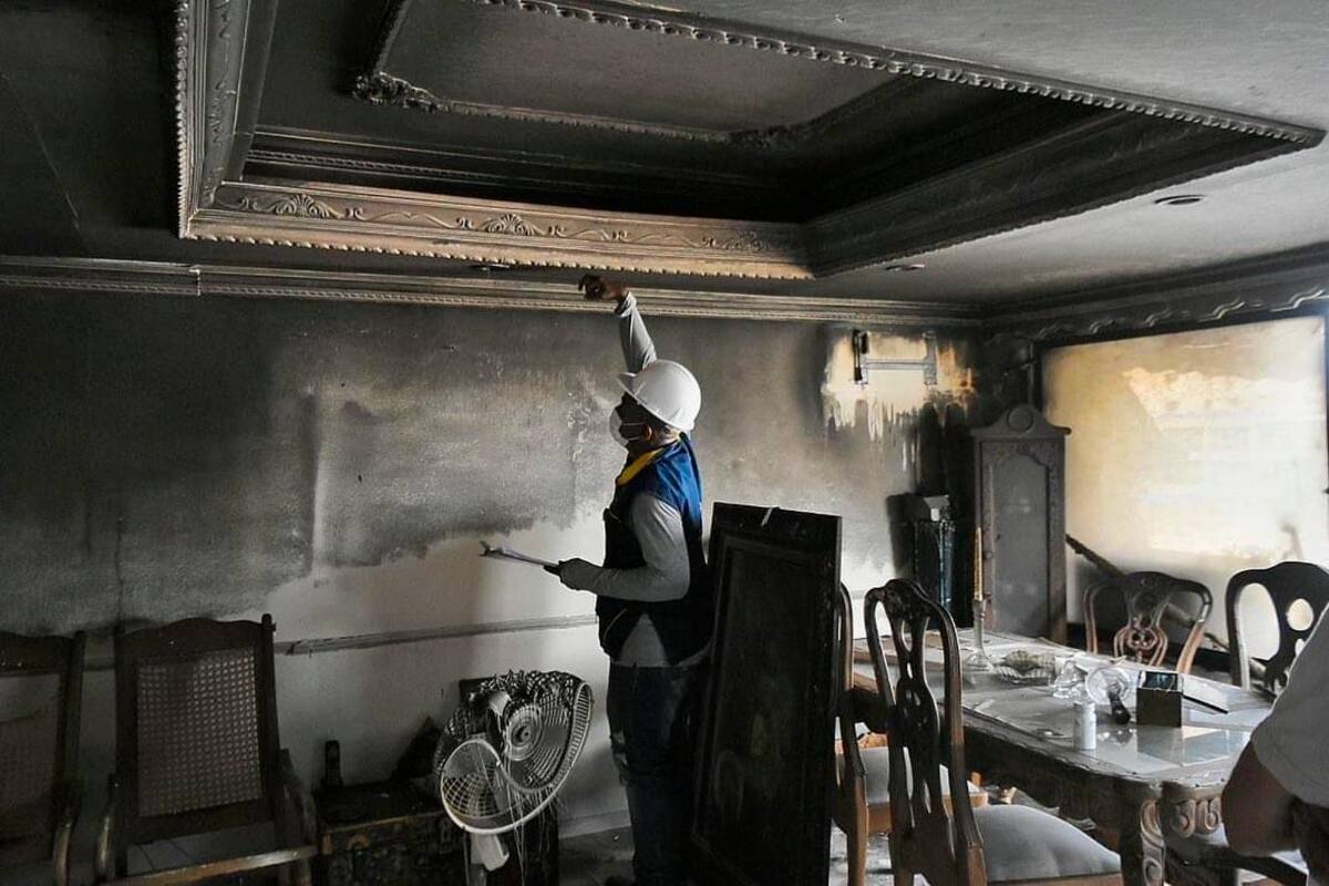 Incendio en Los Cedros, Manga: “Solo tuvimos tiempo para salir”