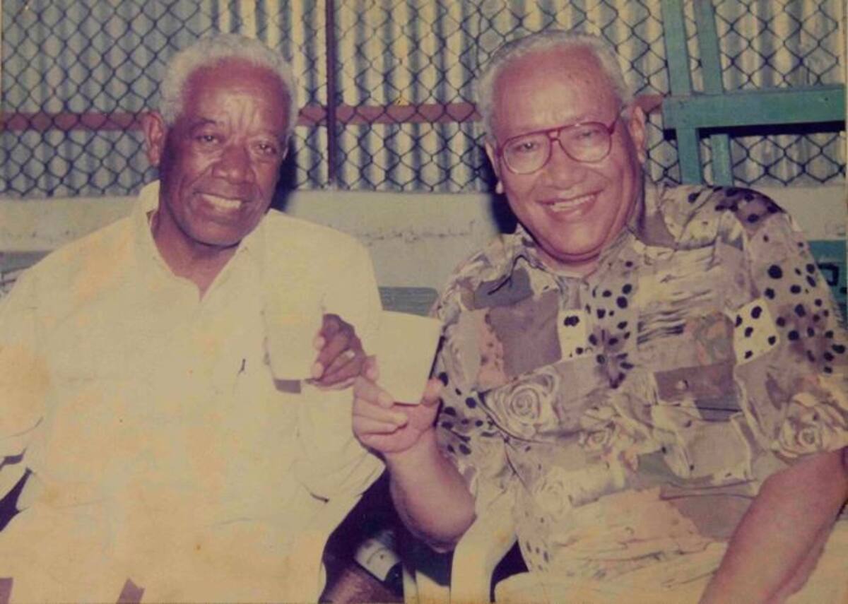 Carlos Cruz Echeverría junto a Sofronín Martínez. Archivo El Universal