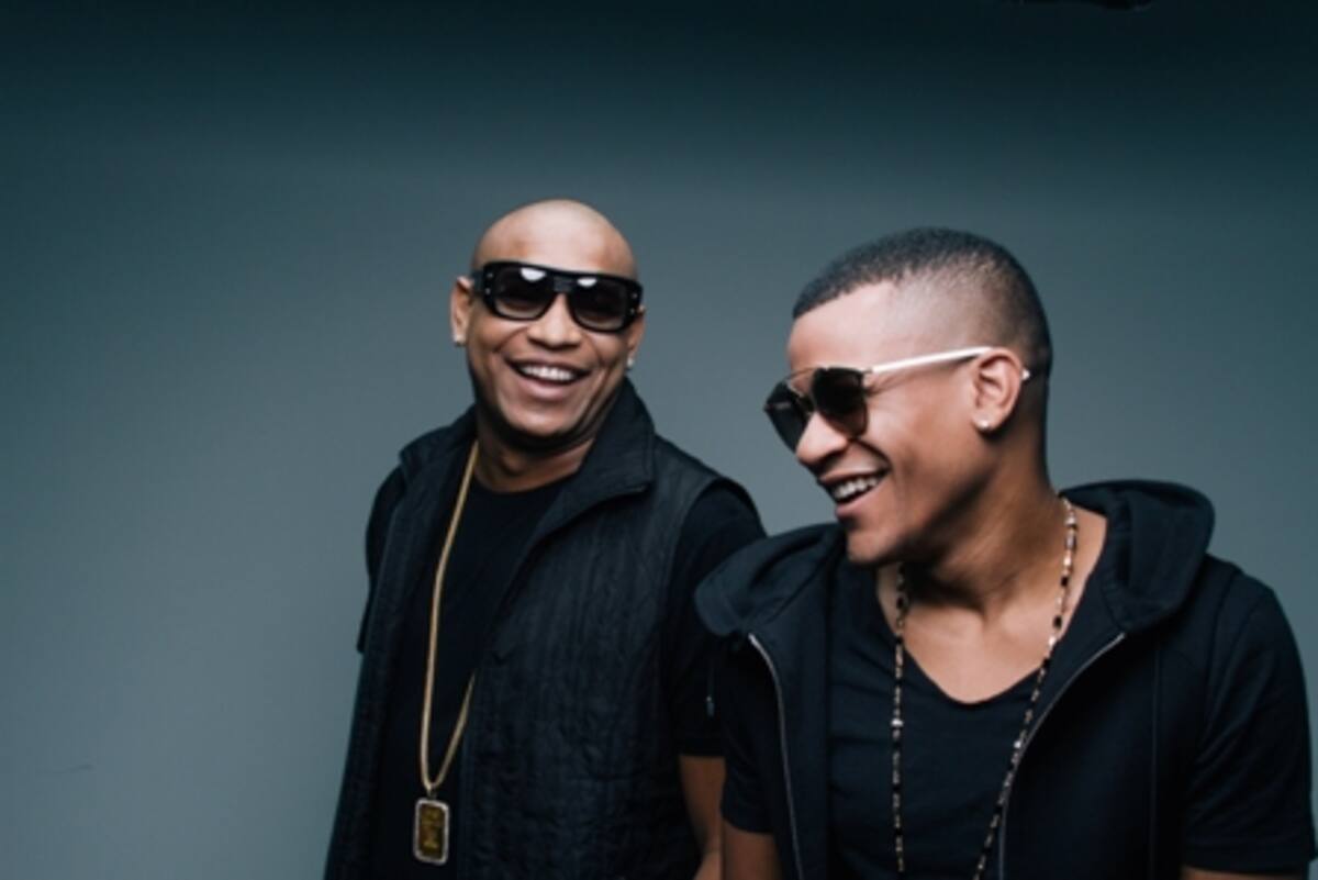 Alexander Delgado y Randy Malcom, representantes del sonido urbano de Cuba. CORTESÍA SONY MUSIC