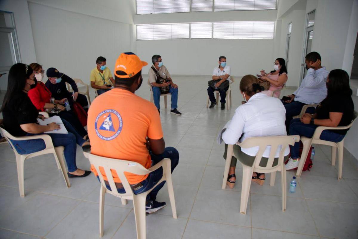 Plan de acción contra las lluvias en Turbaco