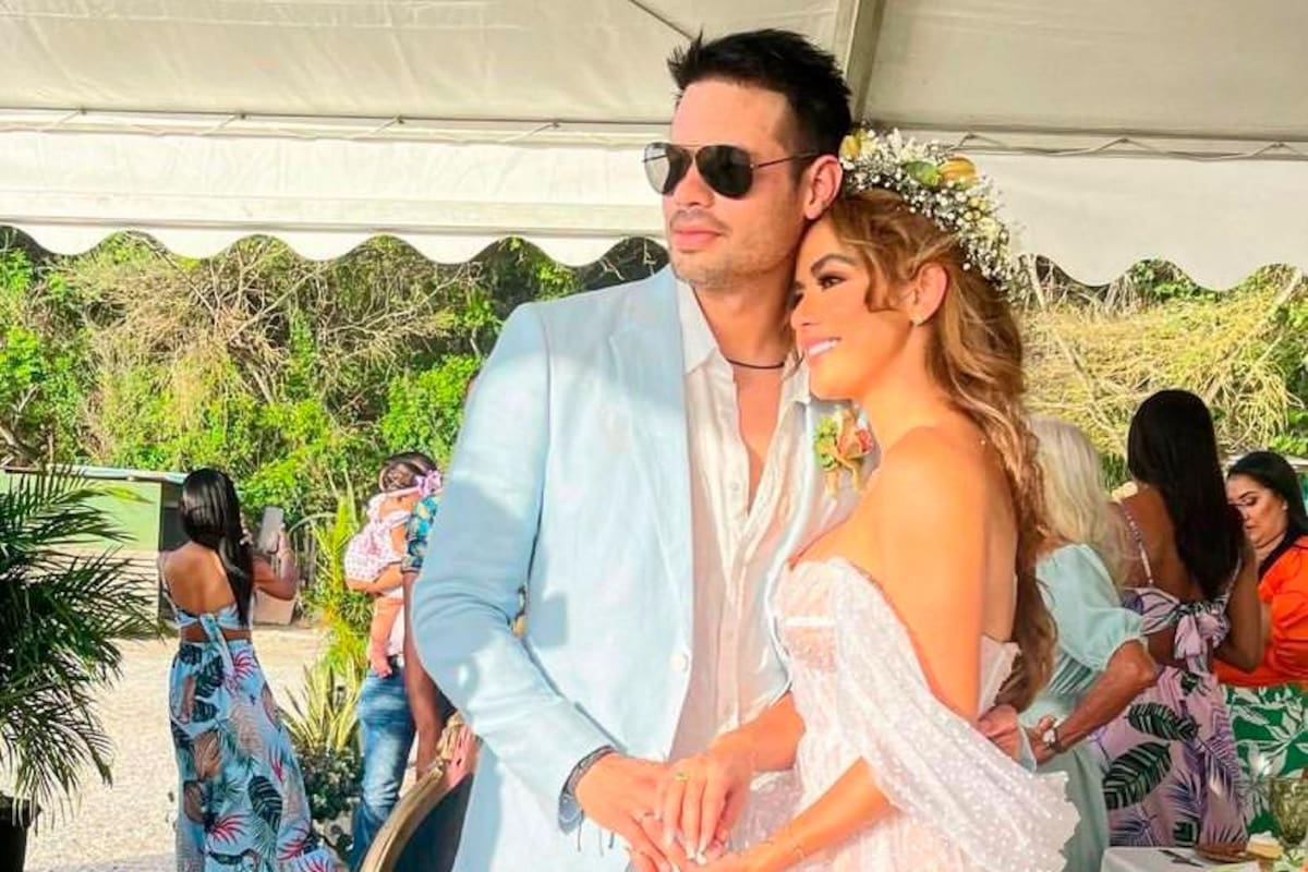 Fotos: así fue la boda “secreta” de Elianis Garrido y Álvaro Navarro