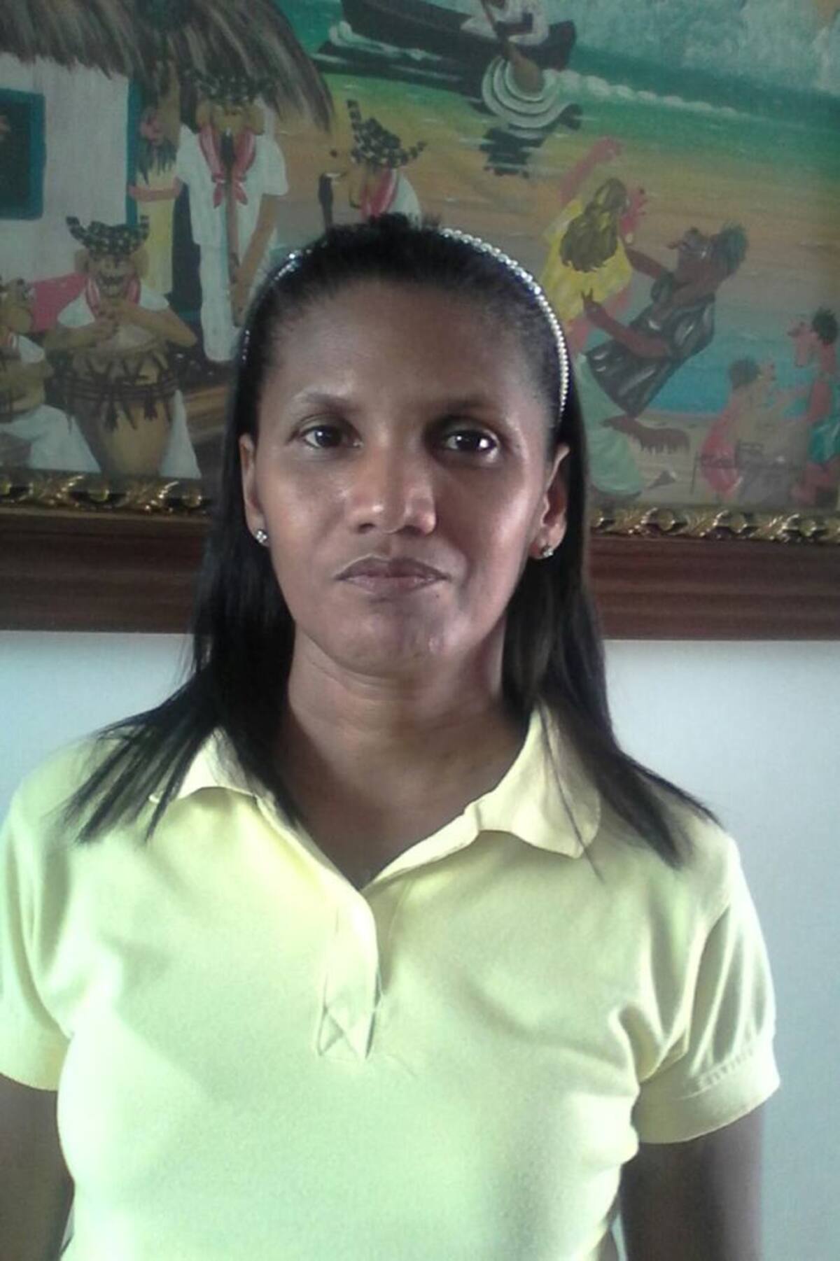 Carmen Beltrán Pájaro, afectada por discriminación. Cortesía