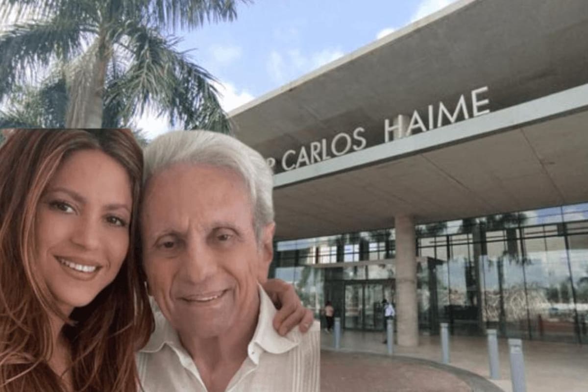 Shakira ya estaría junto a su padre en la Clínica Serena del Mar