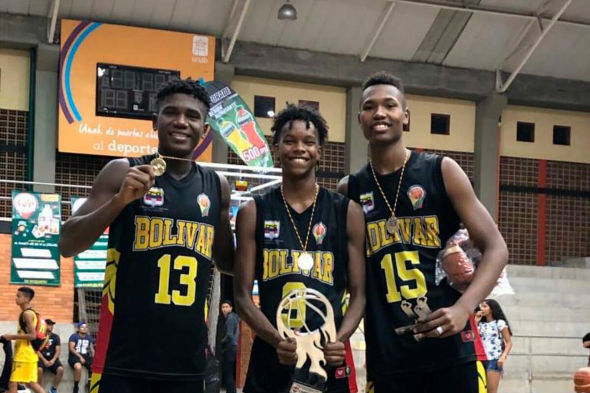 Tres bolivarenses, convocados a preselección Colombia de baloncesto sub 17