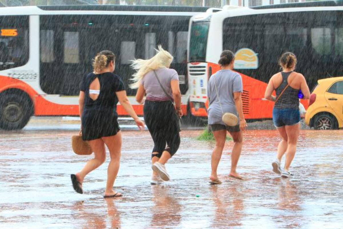 Los estragos que dejaron las fuertes lluvias en Cartagena