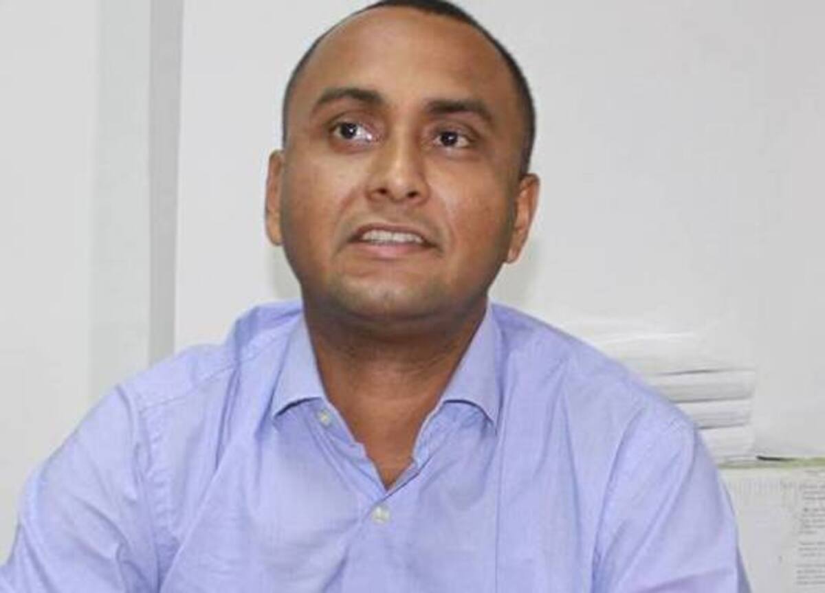 José Ballesteros Pérez, Jefe de Rentas Departamental. Cortesía
