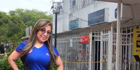 Emperatriz Alquerque, la mujer que un sicario mató en una tienda de El Socorro