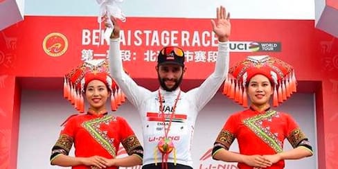 Fernando Gaviria ganó la primera etapa de la Vuelta a Guangxi, en China