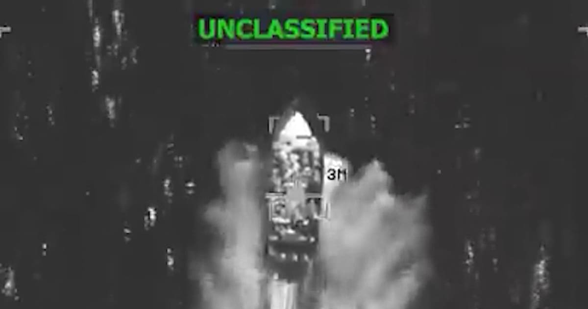 Estados Unidos destruye nueva lancha en el Pacífico Oriental