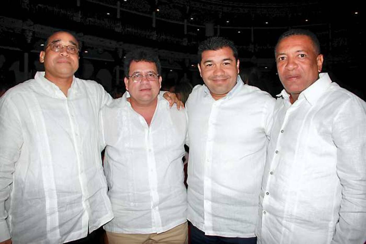 Javier Lizcano, gobernador encargado del Magdalena; Al-berto Bernal, gobernador de Bolívar; Luis Tapia, alcalde encar-gado de Barranquilla y Álvaro Escorcia, gobernador encargado de la Guajira.
