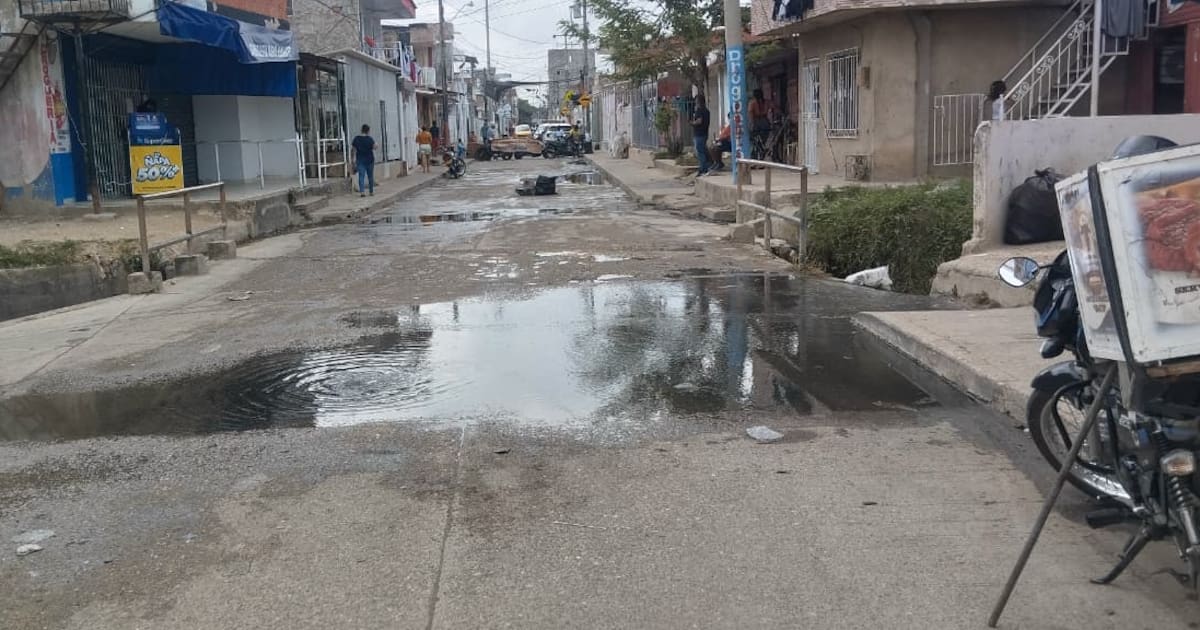 Community protests for wastewater in Nuevo Paraíso neighborhood