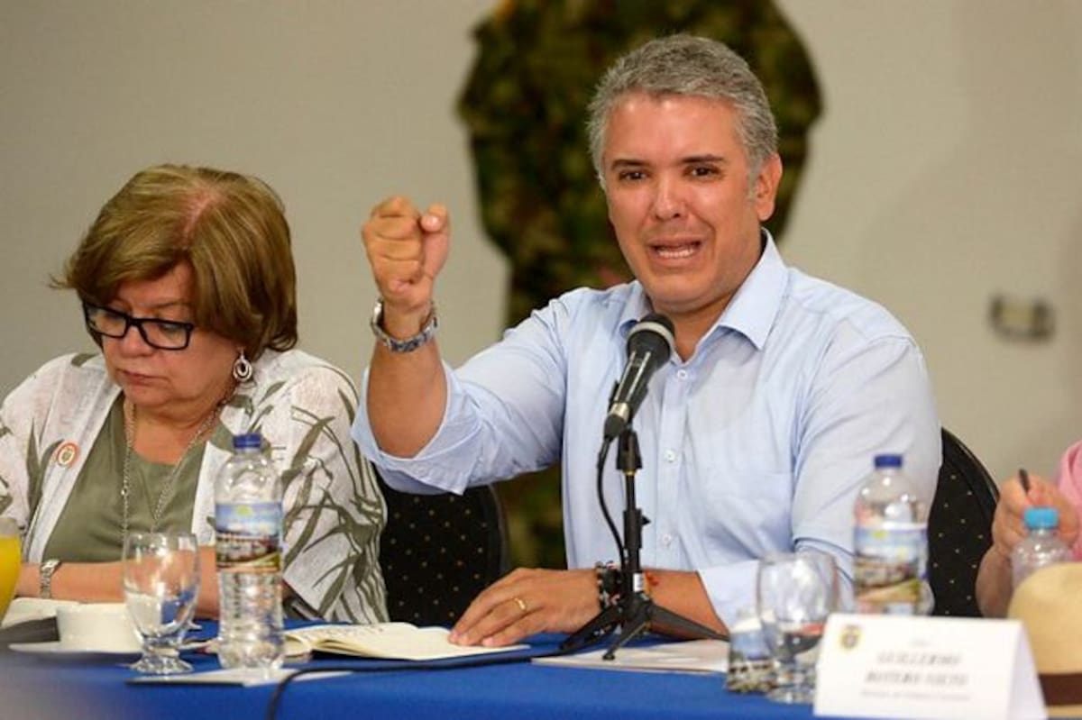 Iván Duque, presidente de Colombia. Colprensa