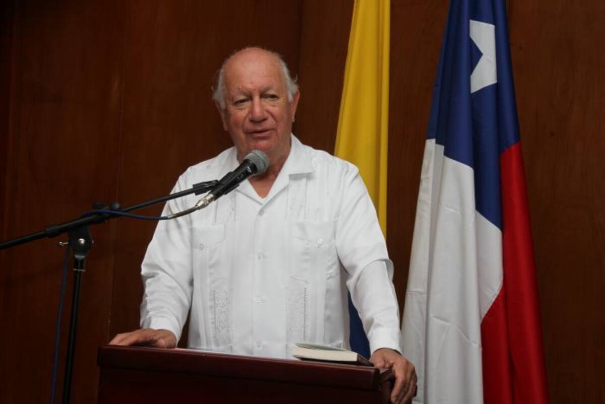 Ricardo Lagos, expresidente de Chile. Maruja Parra/ El Universal/