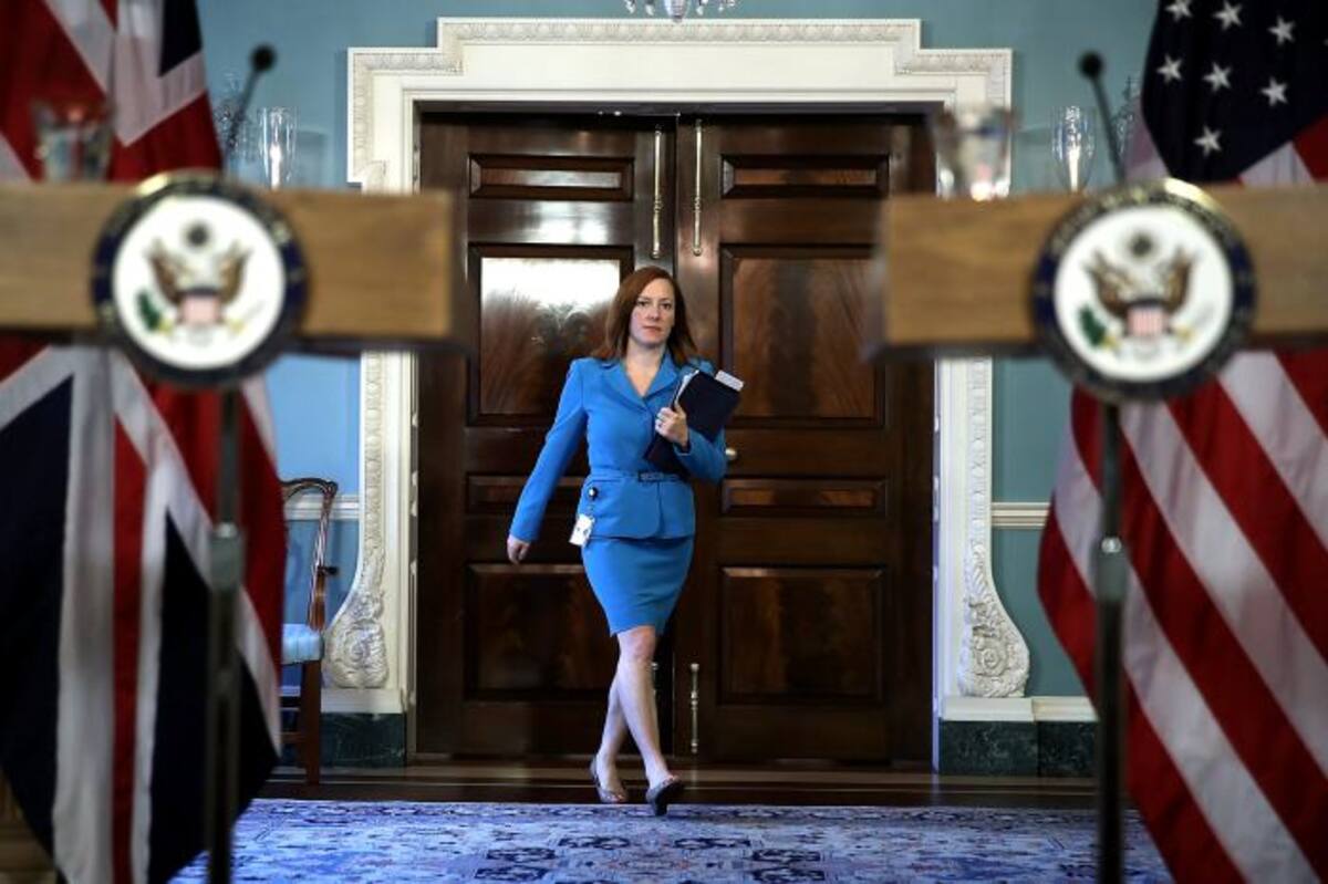 La portavoz Jen Psaki AFP ALEX WONG