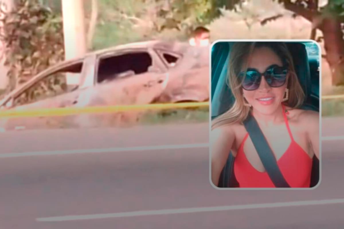 Cuerpo incinerado que hallaron en auto accidentado era el de Lila Zambrano