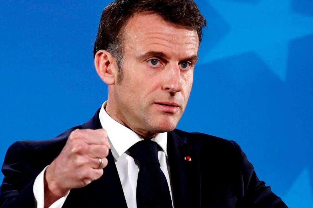 Macron está dispuesto a reforzar medidas contra acciones de Irán