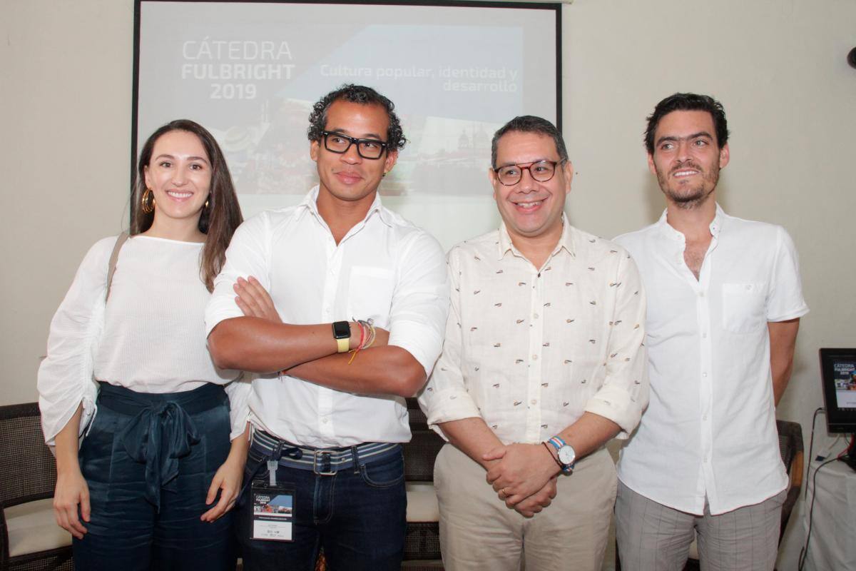 Mariana Llano, Joel Samper López, Rodrigo Artunduaga y Daniel Feldman.