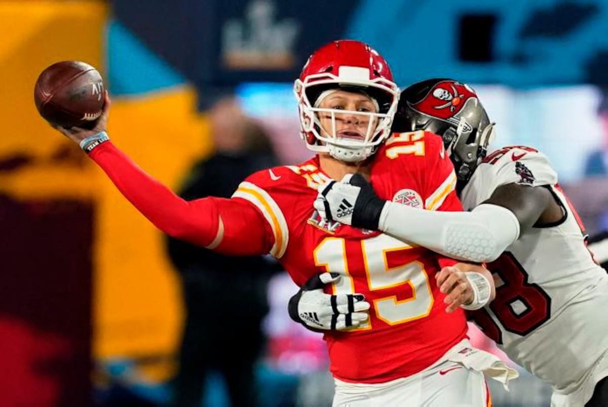 El mariscal de campo de los Chiefs, Patrick Mahomes. // AP