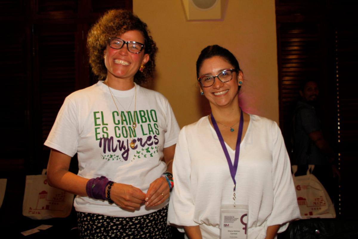 Johanna Delgado y Diana Gómez.