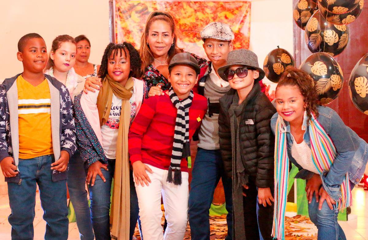 Jheifred Orozco,Salomé Ramirez, Sheisy Orozco, Alma Padilla, Juan Sebastián Marrugo, Sante Guerrini, Mathías Moreno Grandett y Princess Rueda.