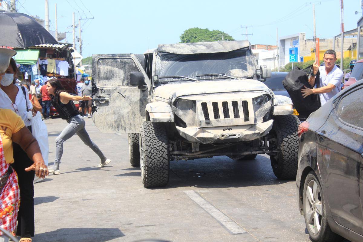 Actor de Rápidos y furiosos filma serie en Bazurto