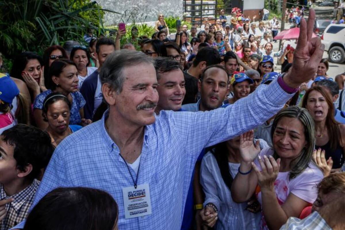 Vicente Fox, expresidente de México. EFE