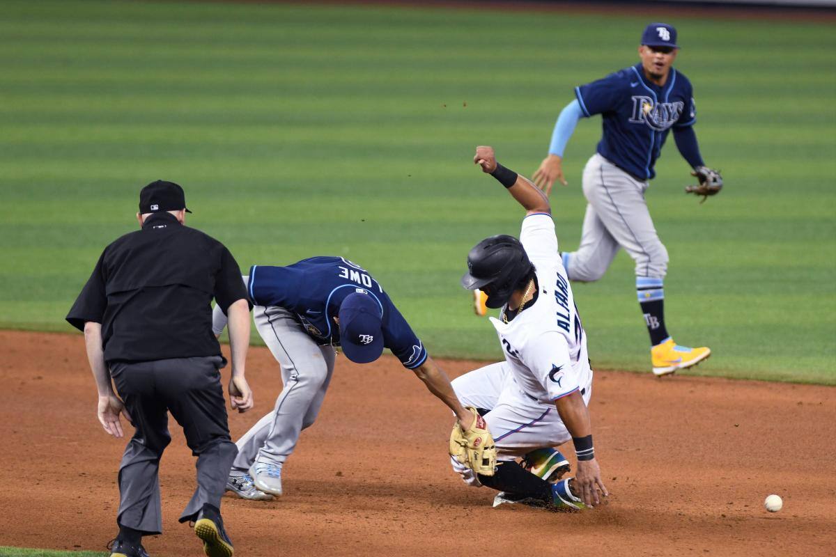 Jorge Alfaro y los Marlins debutan con derrota en la Liga Americana